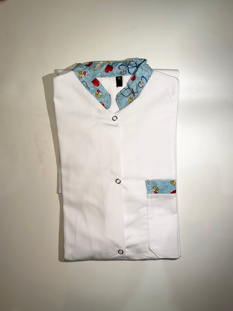 Blouse Blanc Avec motif